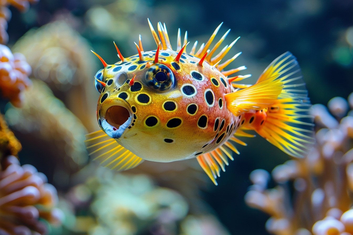 Gonflage : Diodon, Poisson globe
