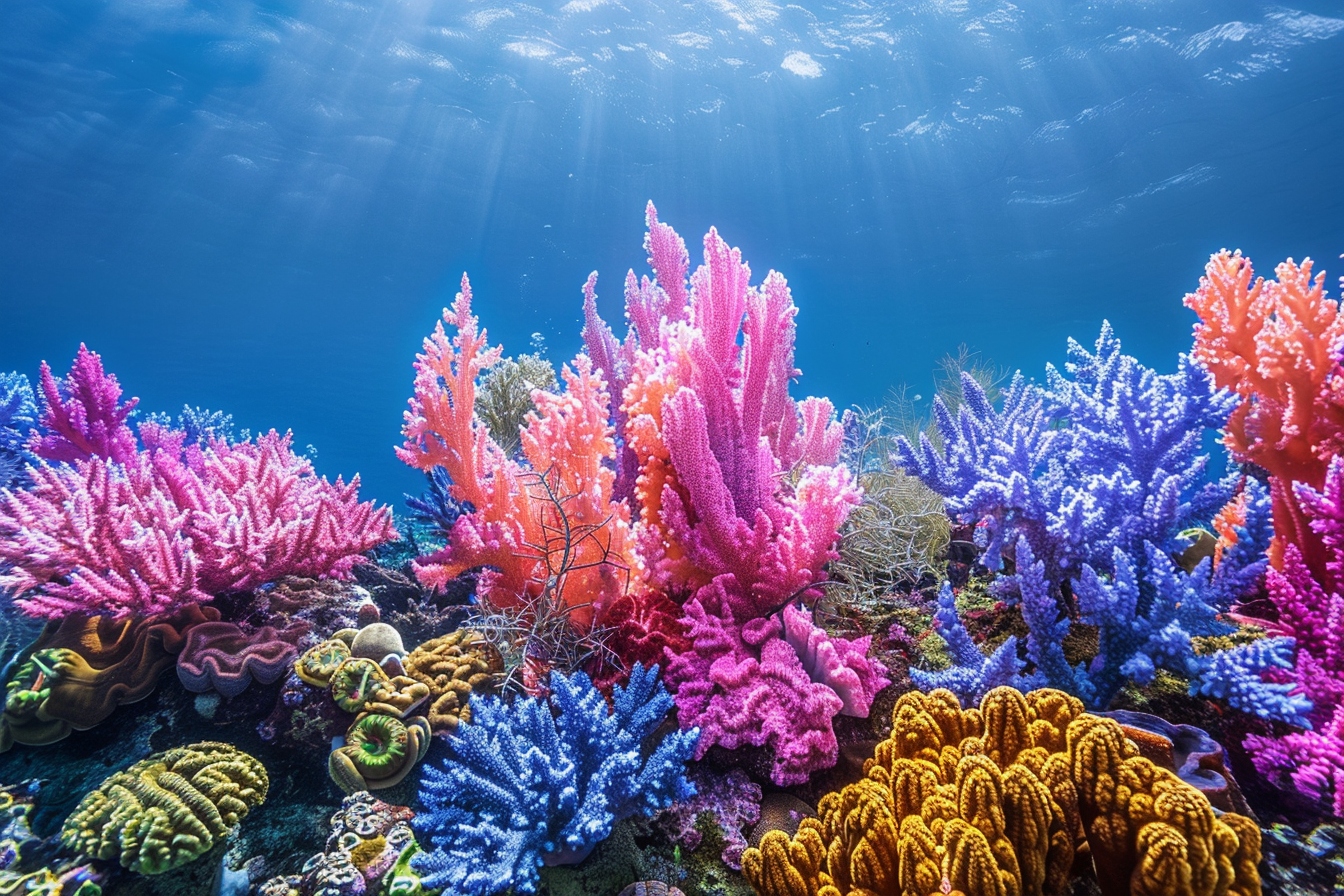 La barrière de corail Belize