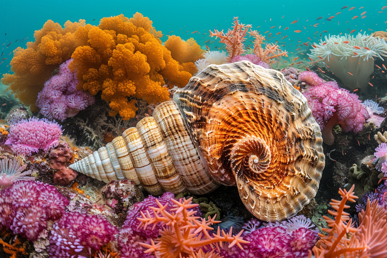 Le triton géant prédateur naturel de l’acanthaster