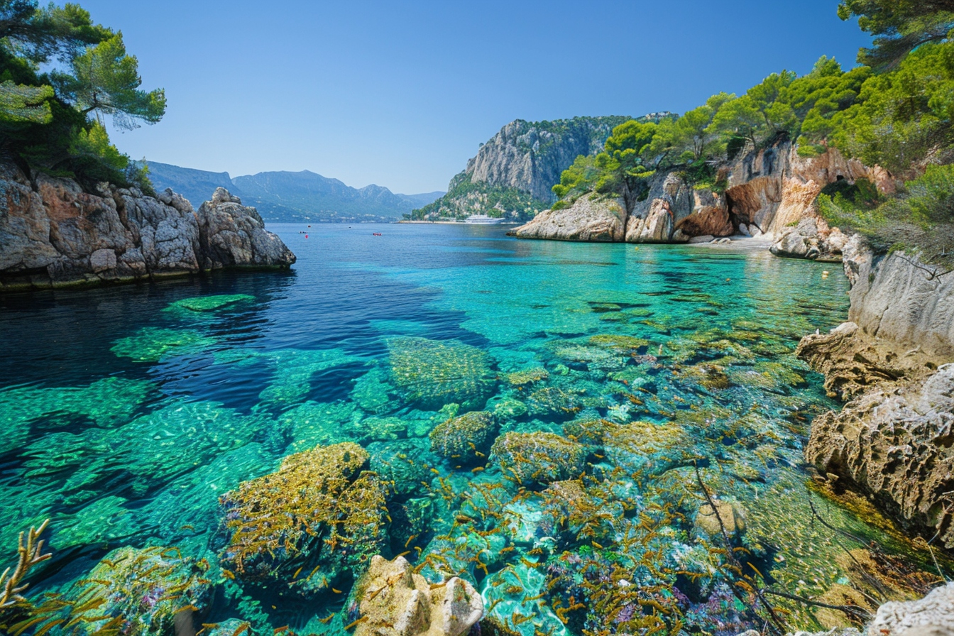 Les meilleurs spots de snorkeling de la côte d’azur