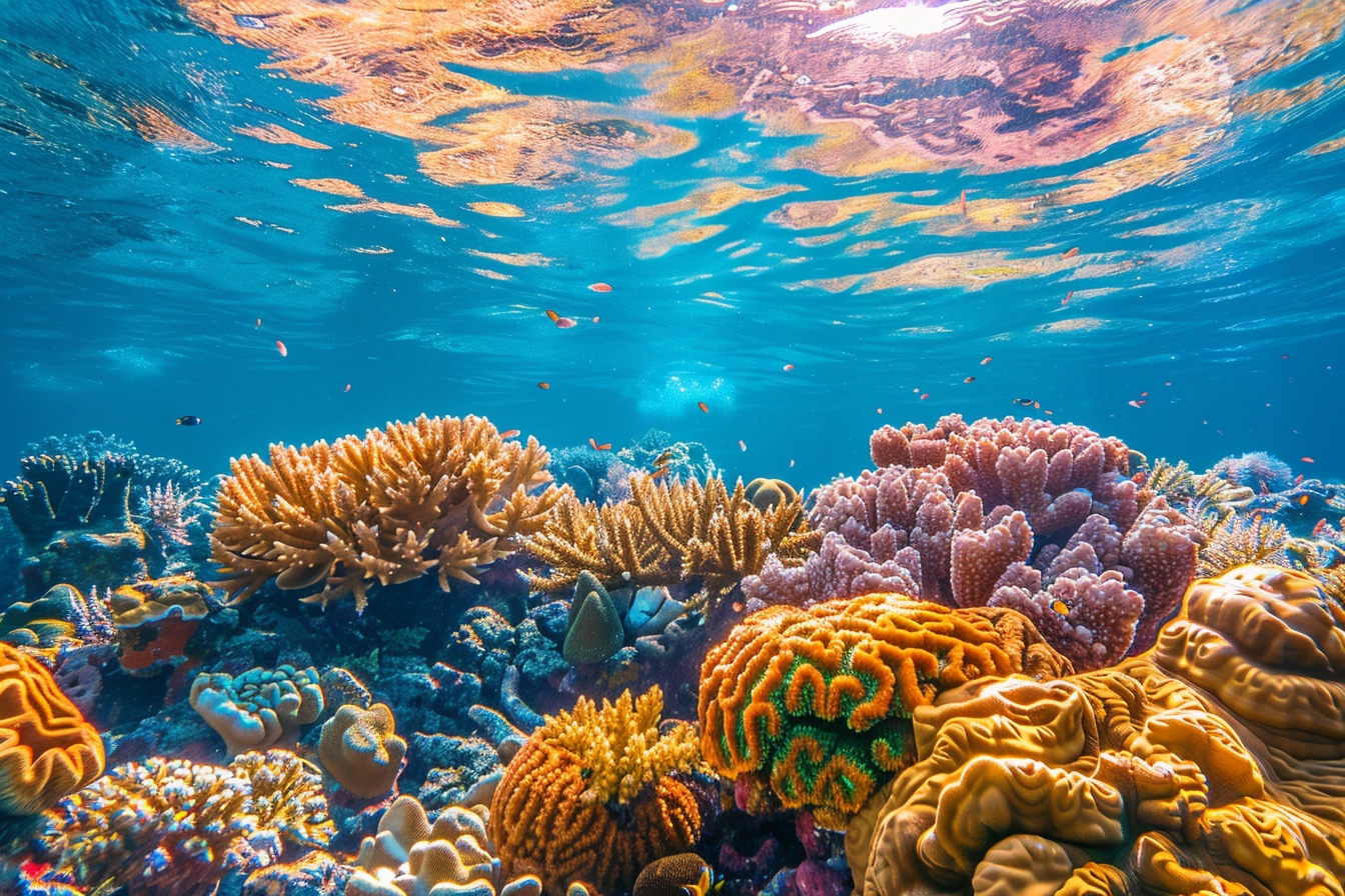 Où se situent les plus belles barrières de corail ?