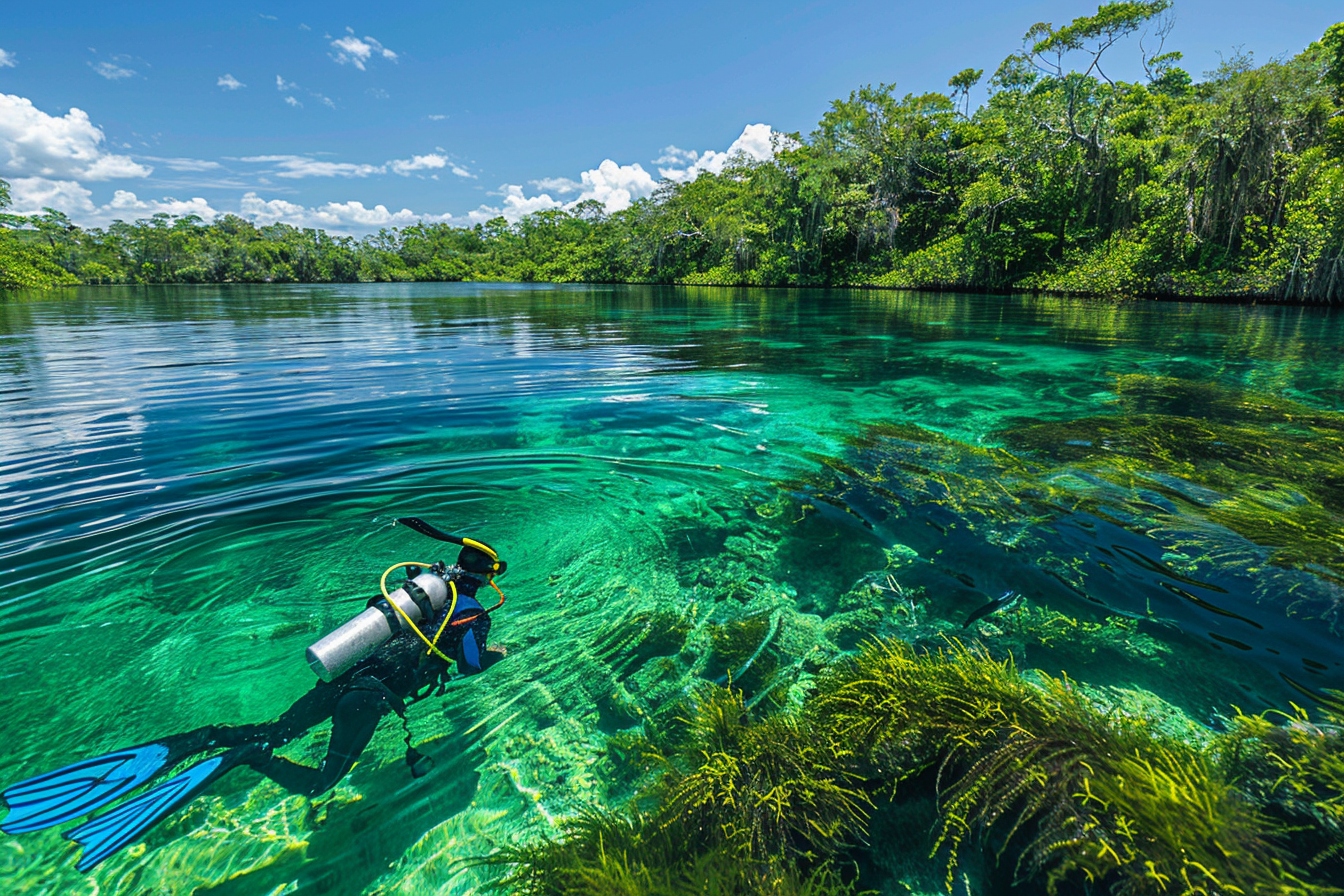 Peut-t-on réaliser une randonnée palmée dans un lac ?