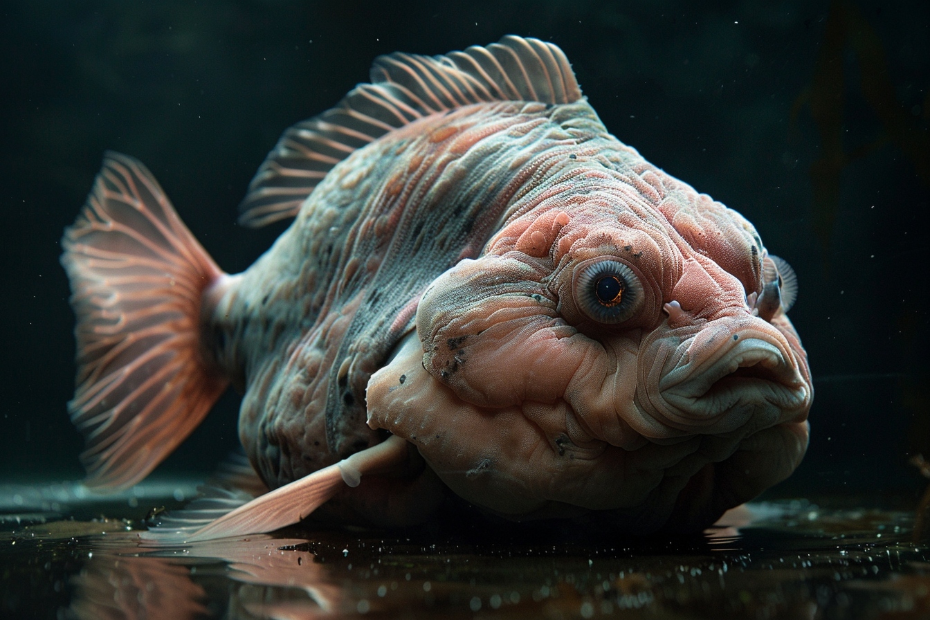 Poisson le plus moche du monde blobfish