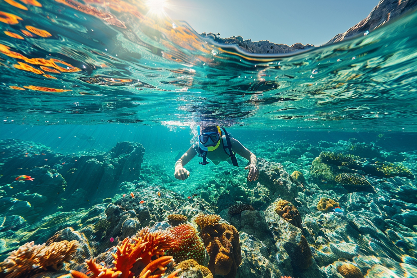 Snorkeling en France