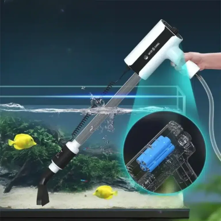 How to vacuum a shrimp aquarium safely?